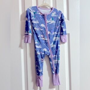 3-6 months ice princess bamboo Little Sleepies Zippy